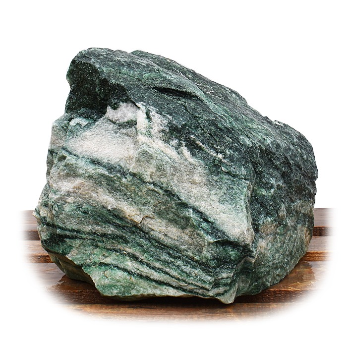 lapland green quartzite boulder