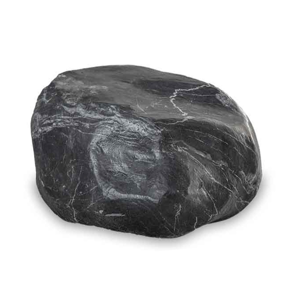 black beauty marble boulder