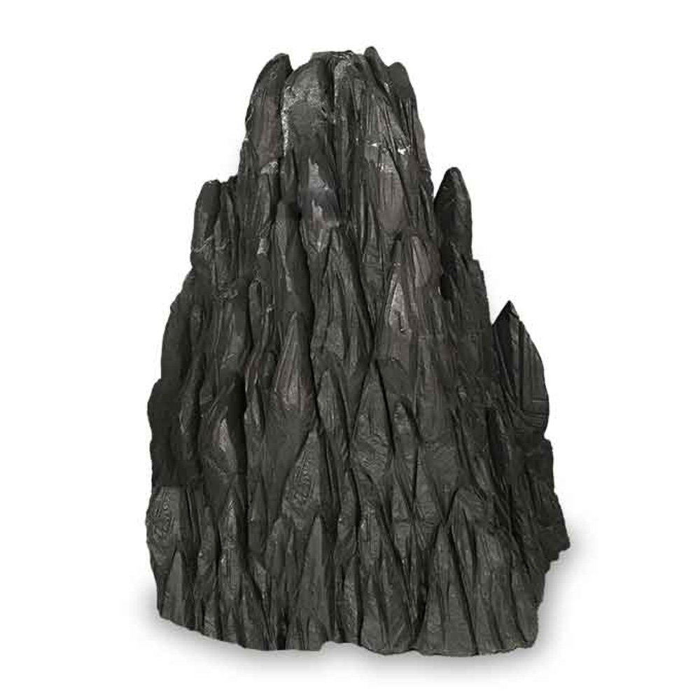 mostrar piedra mármol negro belleza